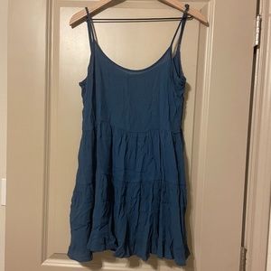 Blue Forever 21 Backless mini dress - M